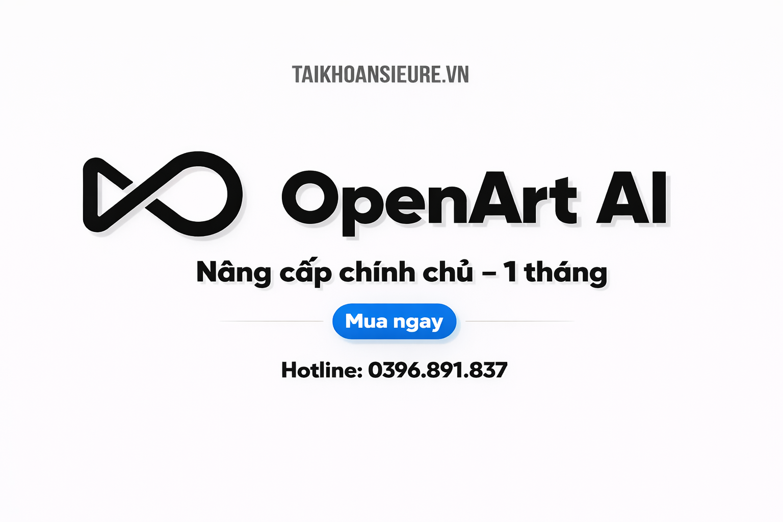 OpenArt chính chủ giá rẻ 