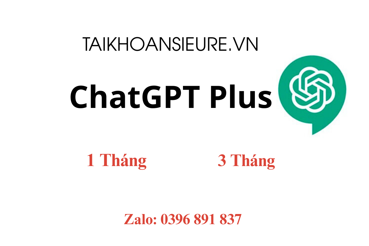 Tài Khoản ChatGPT Plus Giá Rẻ