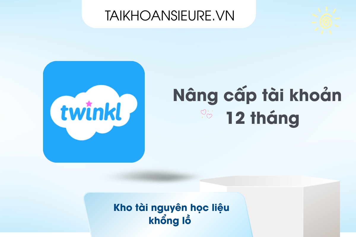 Twinkl – Nâng cấp tài khoản chính chủ 12 tháng (Cung cấp học liệu quốc tế