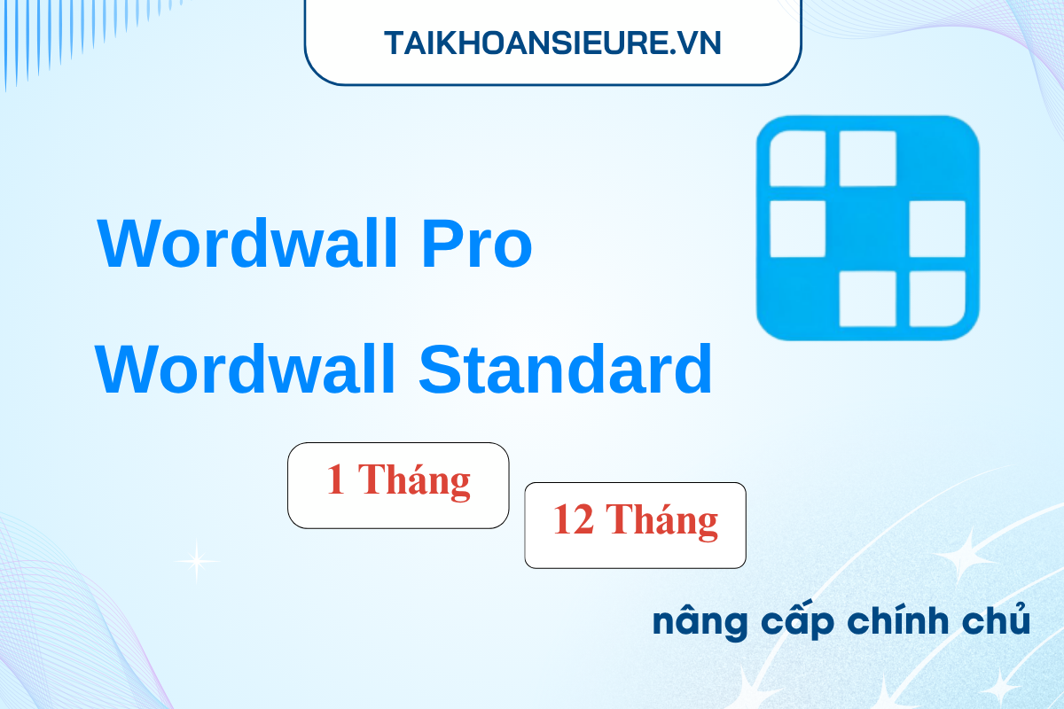 Wordwall chính chủ  | Giá rẻ uy tín