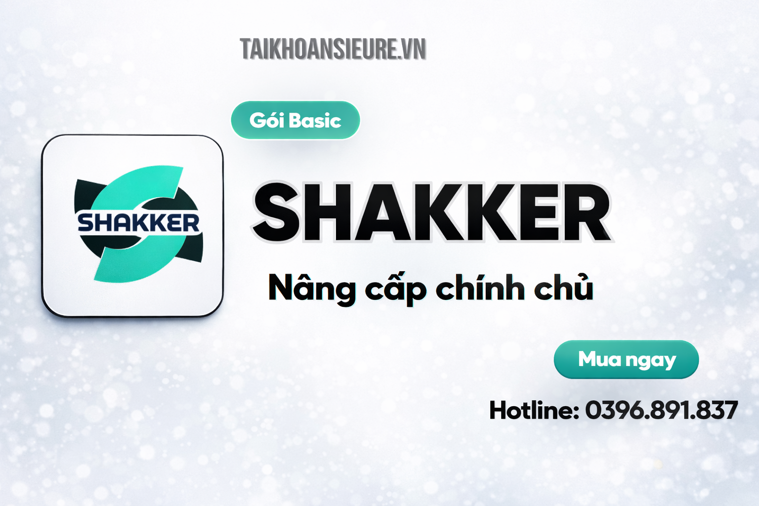 ⚡ Shakker AI – Gói Basic 1 tháng – Chính chủ / Acc dùng riêng 